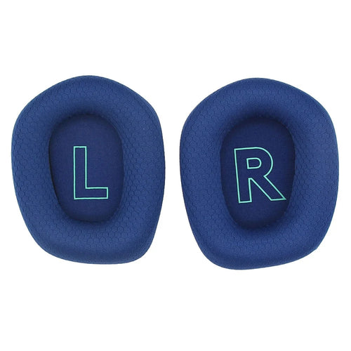 JZF-338 1Pair Replacement Headset Ear Pads for Logitech G733 Ear Cups Kit Mesh Fabric Headphones Protector - Blue - 1