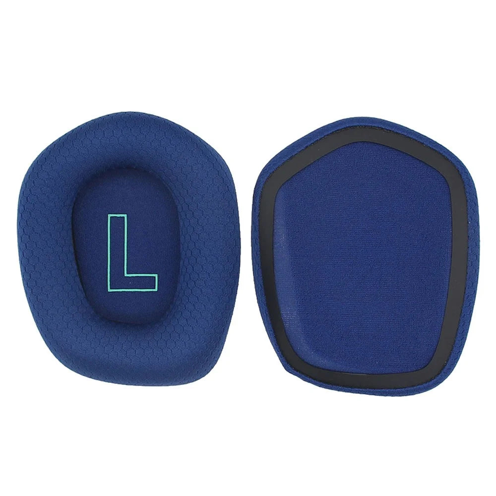 JZF-338 1Pair Replacement Headset Ear Pads for Logitech G733 Ear Cups Kit Mesh Fabric Headphones Protector - Blue - 3