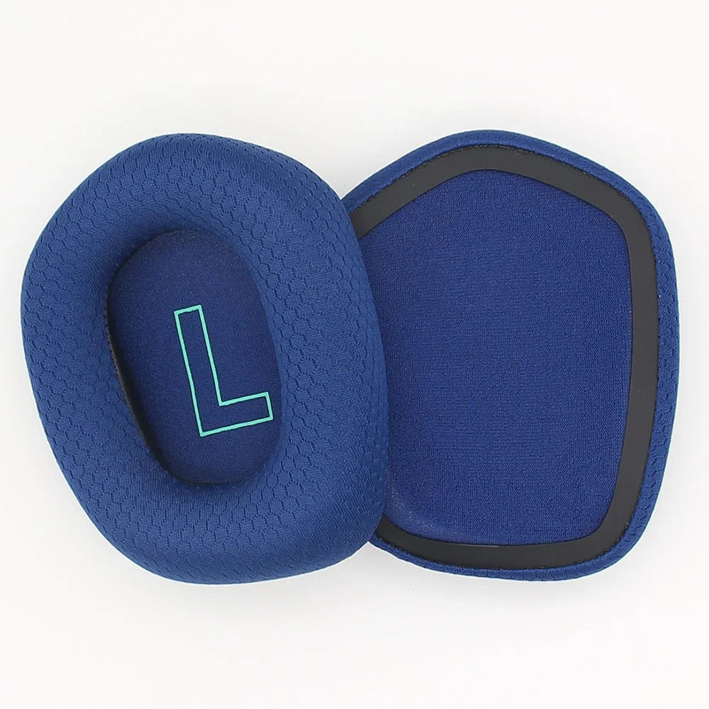 JZF-338 1Pair Replacement Headset Ear Pads for Logitech G733 Ear Cups Kit Mesh Fabric Headphones Protector - Blue - 5