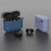 For Sony WF-1000XM3 Soft Silicone Earphone Case Anti-fall Earbuds Charging Box Protective Cover - Black - 3