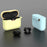 For Sony WF-1000XM3 Soft Silicone Earphone Case Anti-fall Earbuds Charging Box Protective Cover - Black - 4