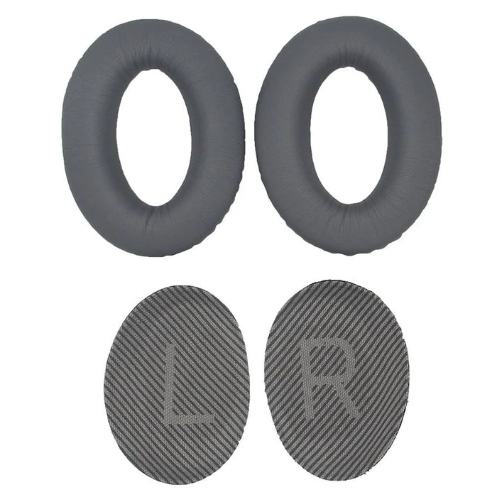 JZF-236 1Pair Protein Leather Headset Earpads for Bose QC 35 Replacement Headphones Ear Cups Ear Cushions - 1