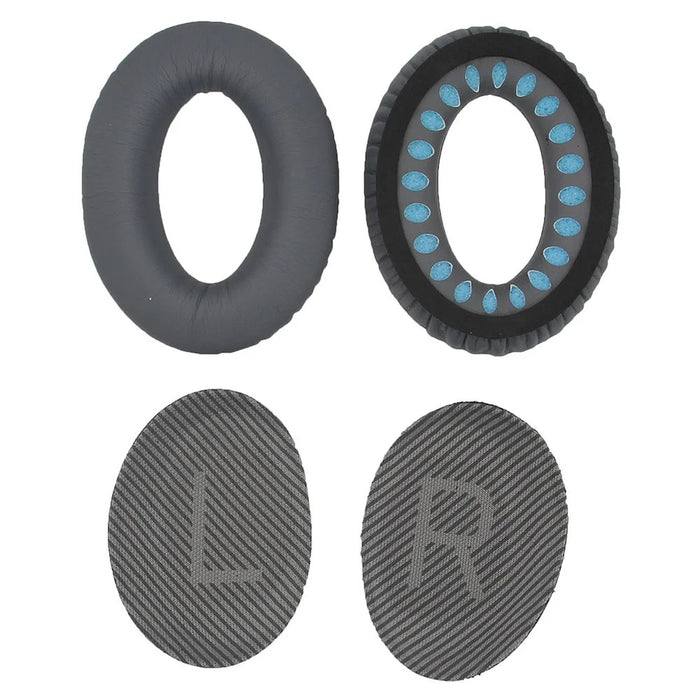 JZF-236 1Pair Protein Leather Headset Earpads for Bose QC 35 Replacement Headphones Ear Cups Ear Cushions - 3