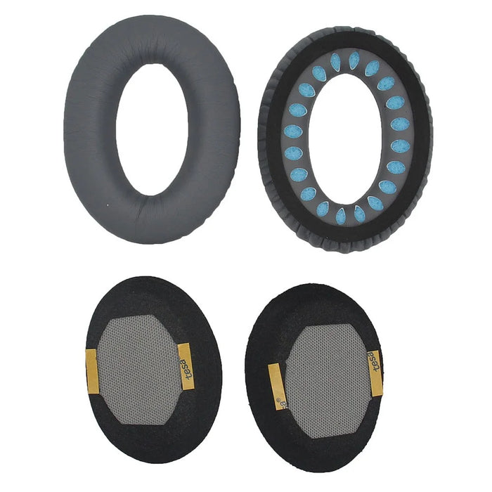 JZF-236 1Pair Protein Leather Headset Earpads for Bose QC 35 Replacement Headphones Ear Cups Ear Cushions - 5