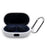 For Jabra Elite 7 Active / 7 Pro Case Cover Portable Protective Case Earbuds Soft Silicone Protector with Keychain - White - 1