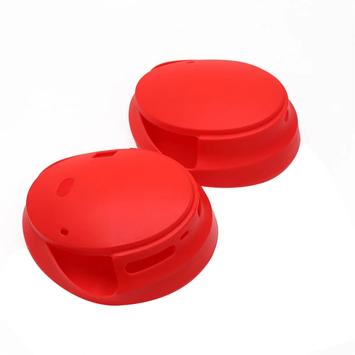 For Bose QuietComfort 35 II 1 Pair Silicone Case Headphone Ear Pads Protective Cover - Red - 4