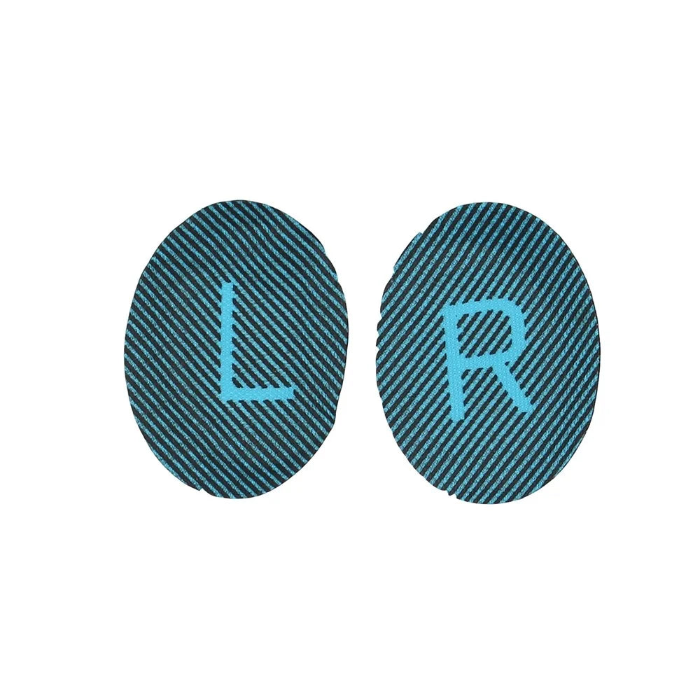 JZF-236 For Bose QC25/QC15/QC35 Ear Pads Foam Protein Leather Ear Cushions 1Pair Replacement Headset Ear Cups - Blue - 7