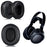 1 Pair Replacement Earpads for Sony MDR-DS7500 RF7500 Headphone Soft Sponge Cowhide Leahter Sponge Cushion Pads - Blue - 3