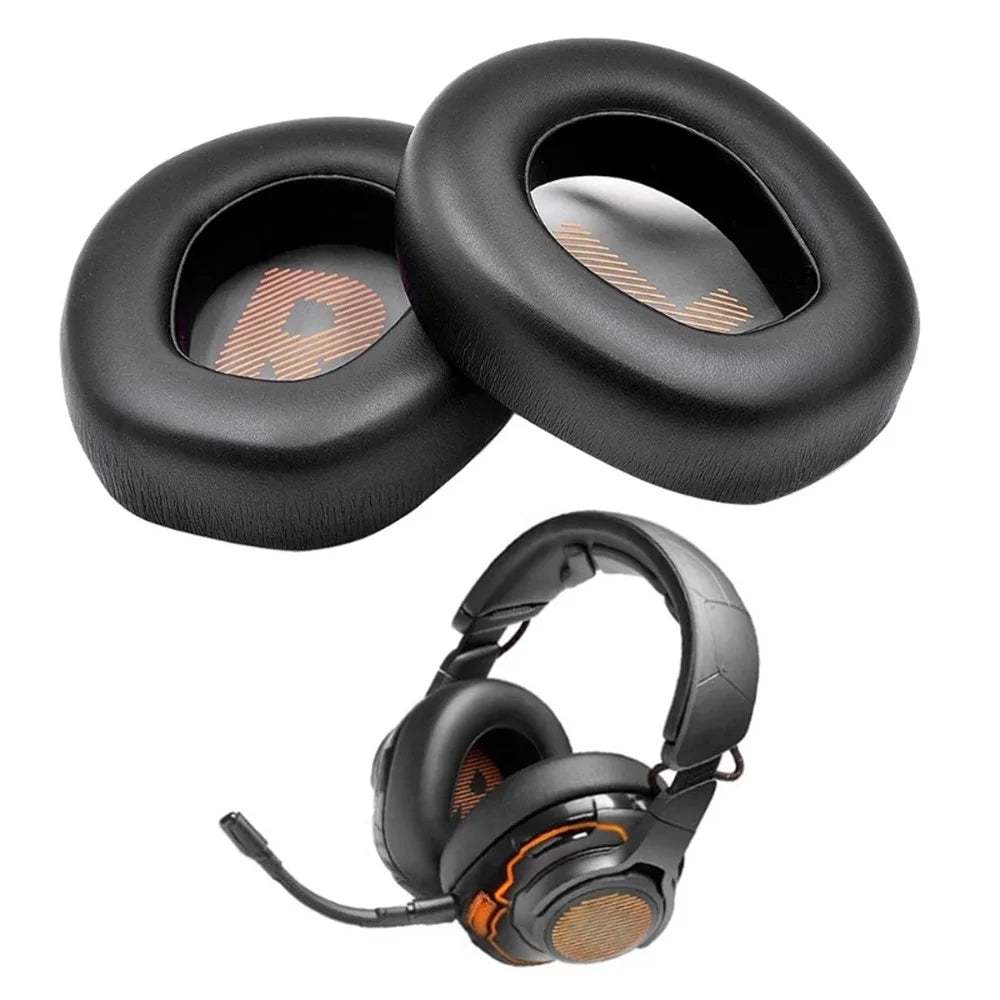 1 Pair Replacement Earpads for JBL Quantum ONE Wireless Headphone Soft Foam Leahter Cushions - 2