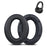 1 Pair Replacement Earpads for Sony WH-XB910N Headphone Soft Sponge Leahter Cushion Pads - Black - 1