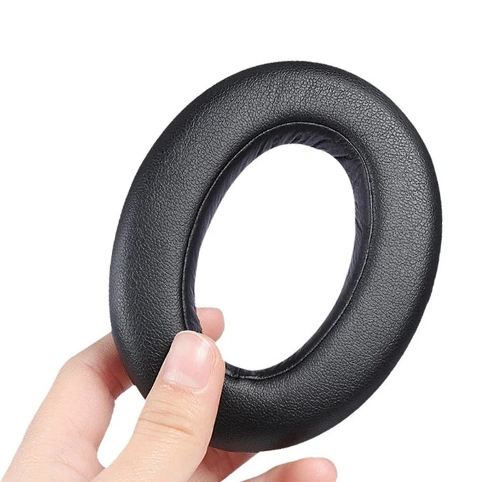 1 Pair Replacement Earpads for Sony WH-XB910N Headphone Soft Sponge Leahter Cushion Pads - Black - 3