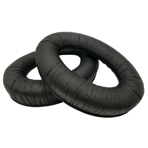 1 Pair Replacement Earpads for SENNHEISER G4ME ZERO Headphone Soft Sponge Leahter Cushion Pads - Black/Wrinkled Leather - 1