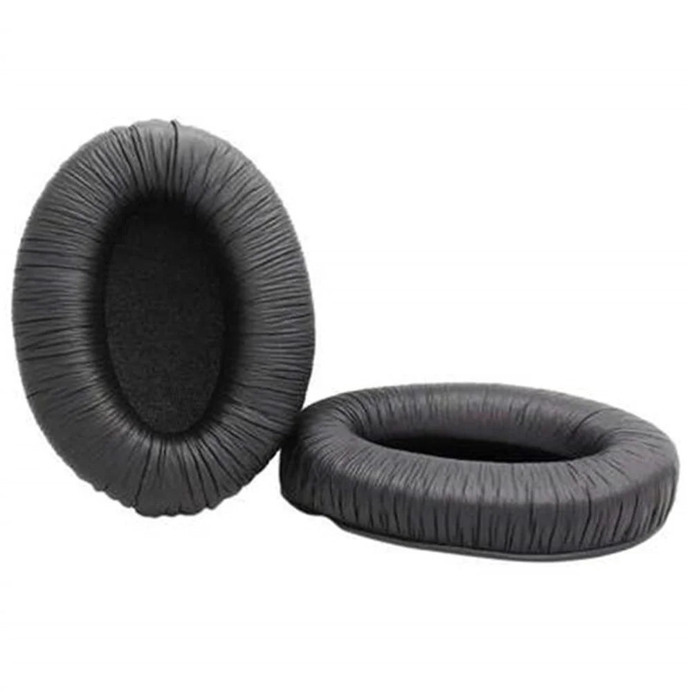 1 Pair Replacement Earpads for SENNHEISER G4ME ZERO Headphone Soft Sponge Leahter Cushion Pads - Black/Wrinkled Leather - 3