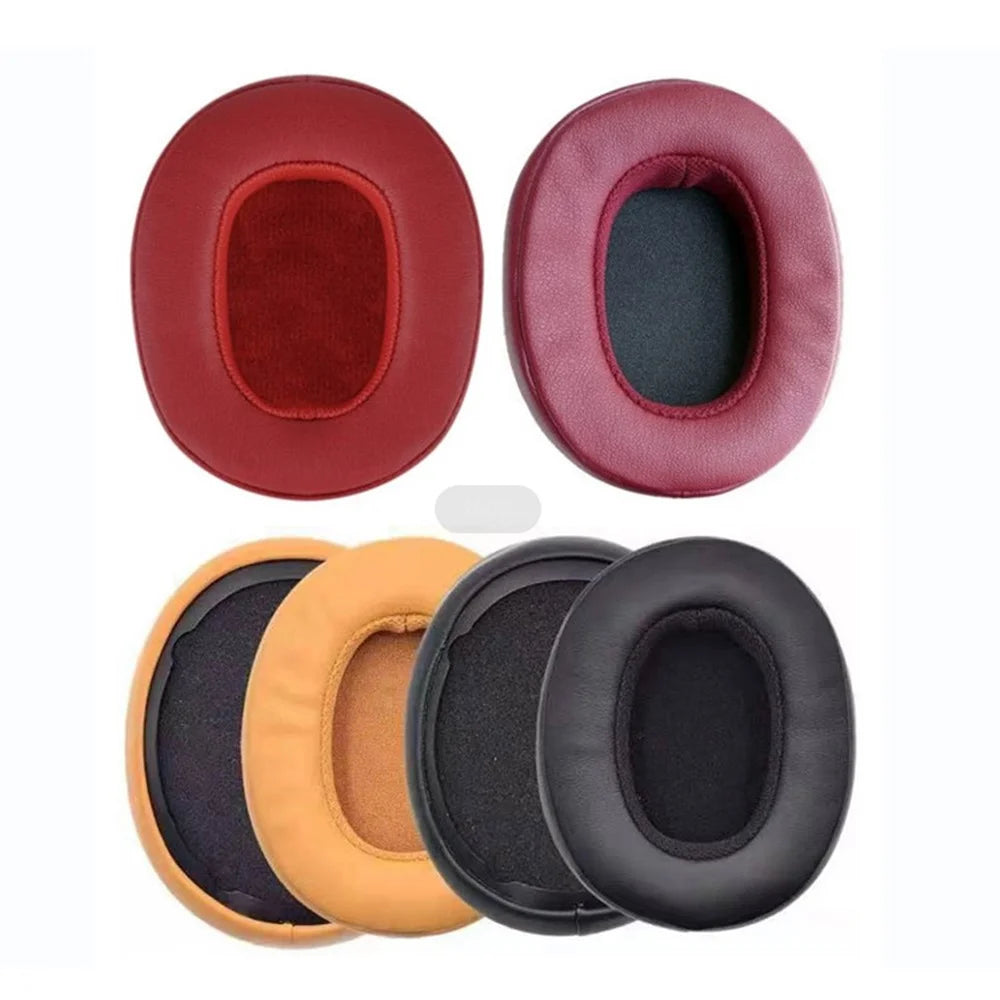 1 Pair Soft Earpads Leather Sponge Cushions for Skullcandy Crusher 3.0 Headphone Accessories Replacement - Black - 4