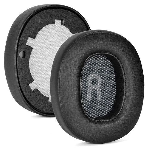1 Pair Replacement Ear Pads Protein Leather Cushions for JBL TUNE700 T750BTNC Headset Earmuff Cover - Black - 1