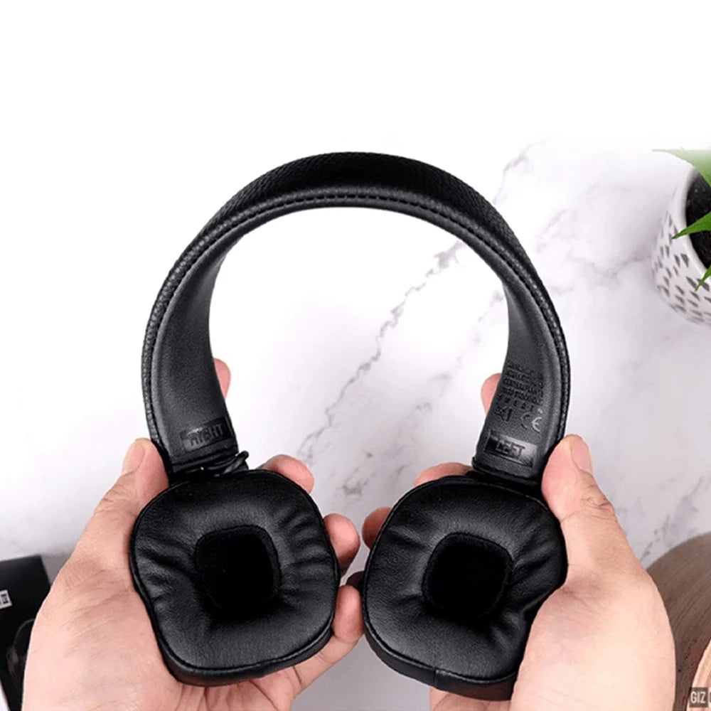 For Marshall Major IV 1 Pair Protein Leather+Sponge Replacement Earpads Soft Breathable Earmuffs Headphone Accessories - 5