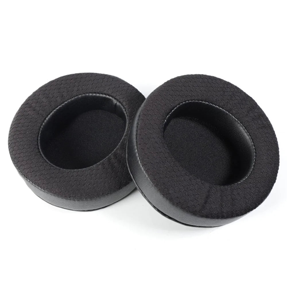 For Alienware AW310H/AW510H 1 Pair Replacement Breathable Earpads Lambskin + Mesh Cloth Headphone Earmuffs - 1