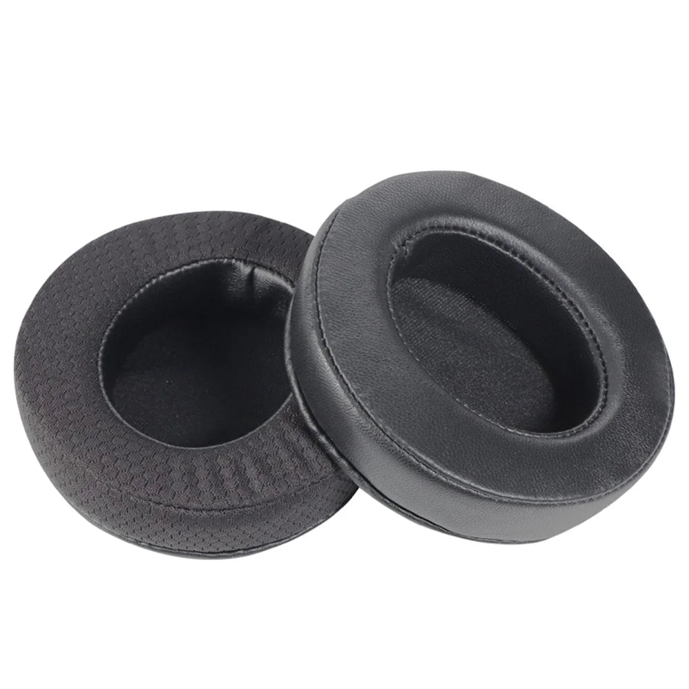 For Alienware AW310H/AW510H 1 Pair Replacement Breathable Earpads Lambskin + Mesh Cloth Headphone Earmuffs - 2