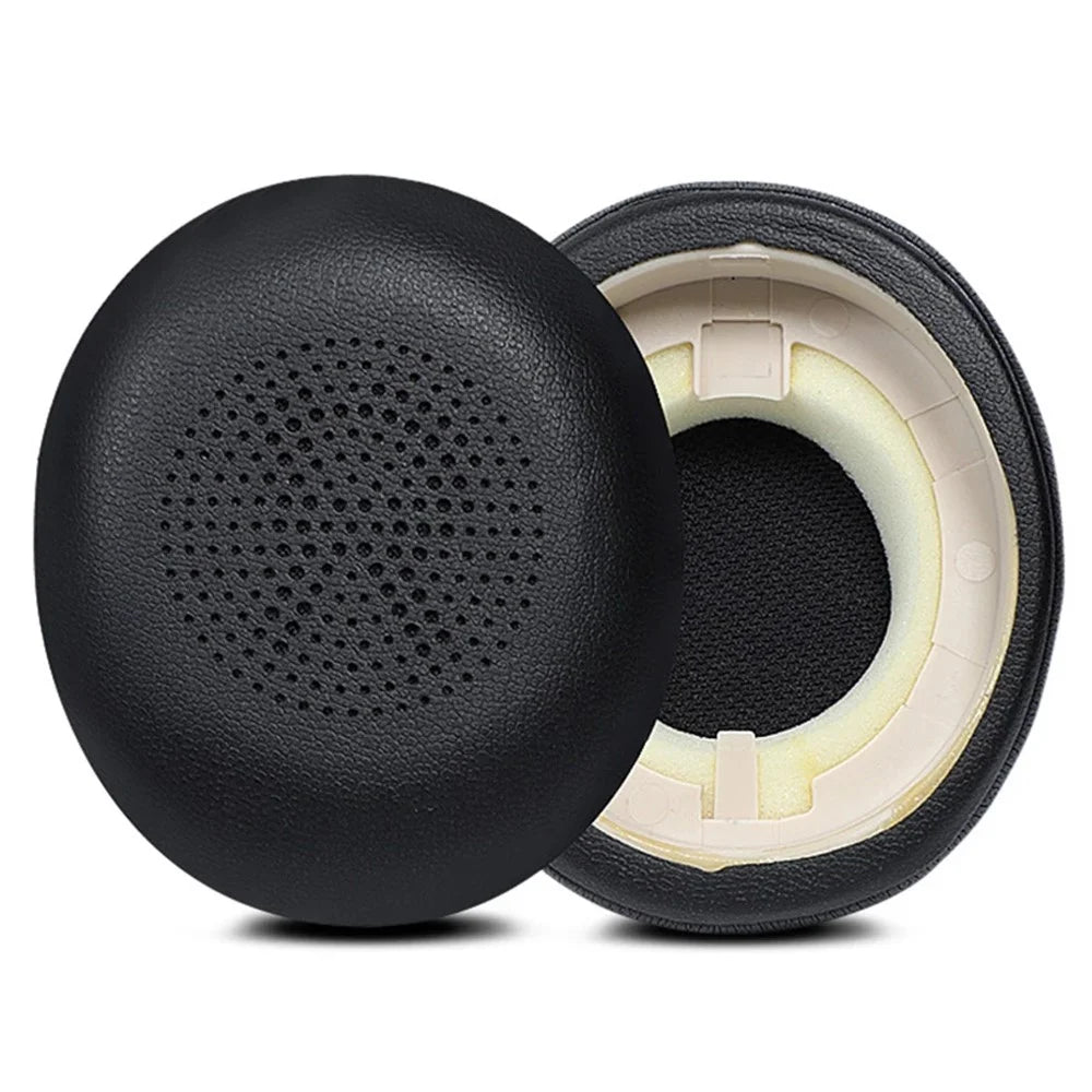 1 Pair Earpads Replacement for Jabra Elite 45h Protein Leather + Memory Foam Ear Cushion Cups - 1