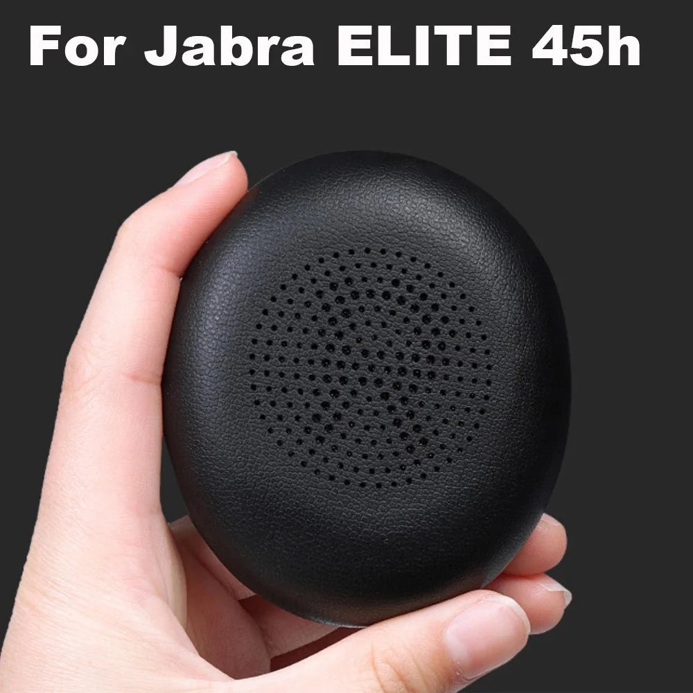 1 Pair Earpads Replacement for Jabra Elite 45h Protein Leather + Memory Foam Ear Cushion Cups - 5