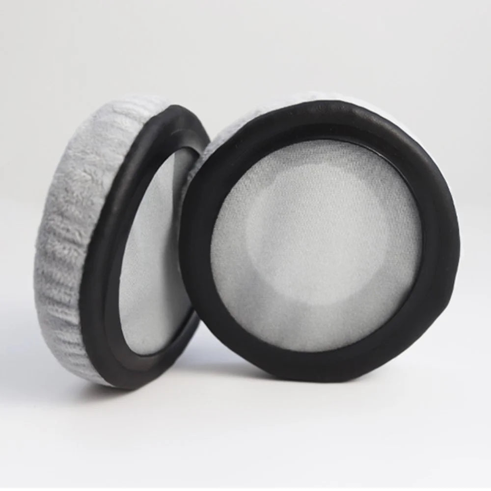 1 Pair Velvet Replacement Ear Pads for Jabra Revo Wireless On-Ear Bluetooth-compatible Headset Parts Earmuff Cover Cushion - Grey - 3