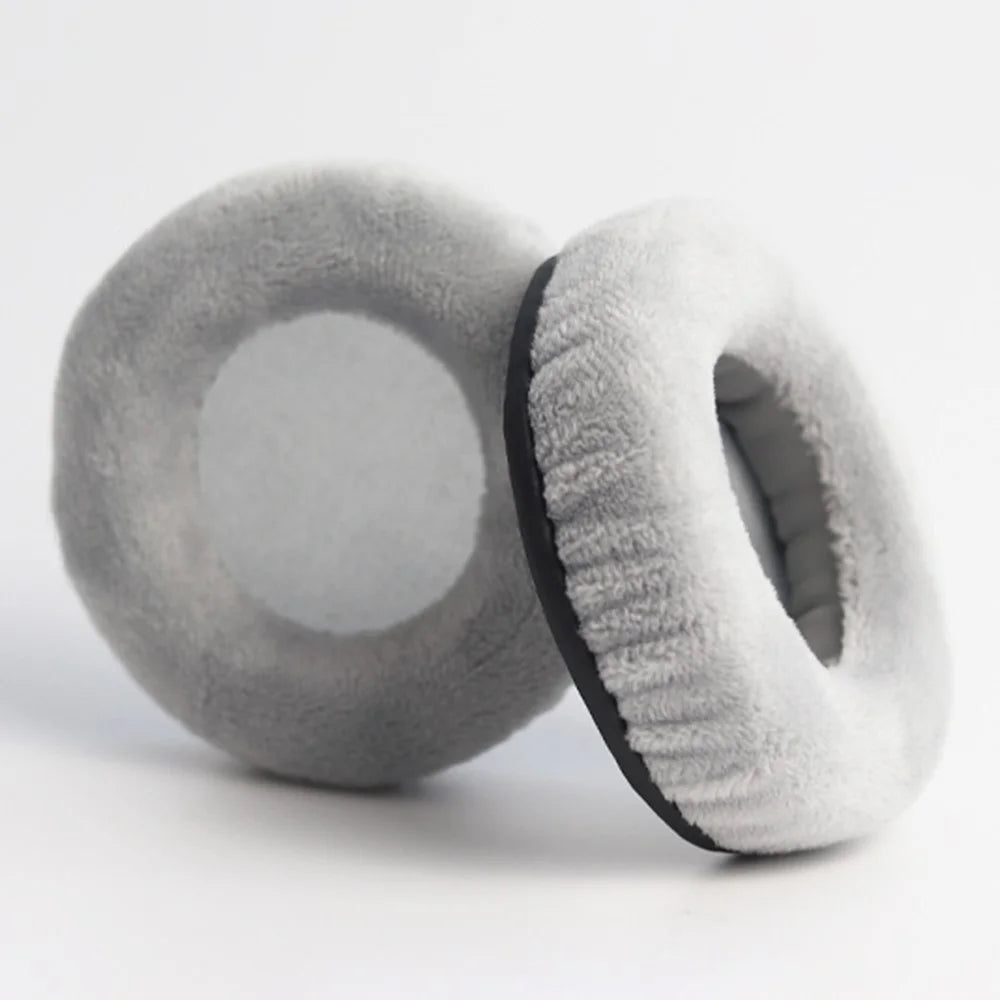 1 Pair Velvet Replacement Ear Pads for Jabra Revo Wireless On-Ear Bluetooth-compatible Headset Parts Earmuff Cover Cushion - Grey - 4