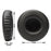 1 Pair for Jabra Revo Wireless On-Ear Bluetooth-compatible Headset Plain Protein Leather Ear Pads Replacement Parts Earmuff Cover Cushion - Black - 7