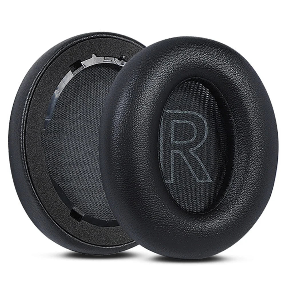 1 Pair for Anker Soundcore Life Q30 Noise Canceling Protein Leather Earmuffs Pads - Black - 1
