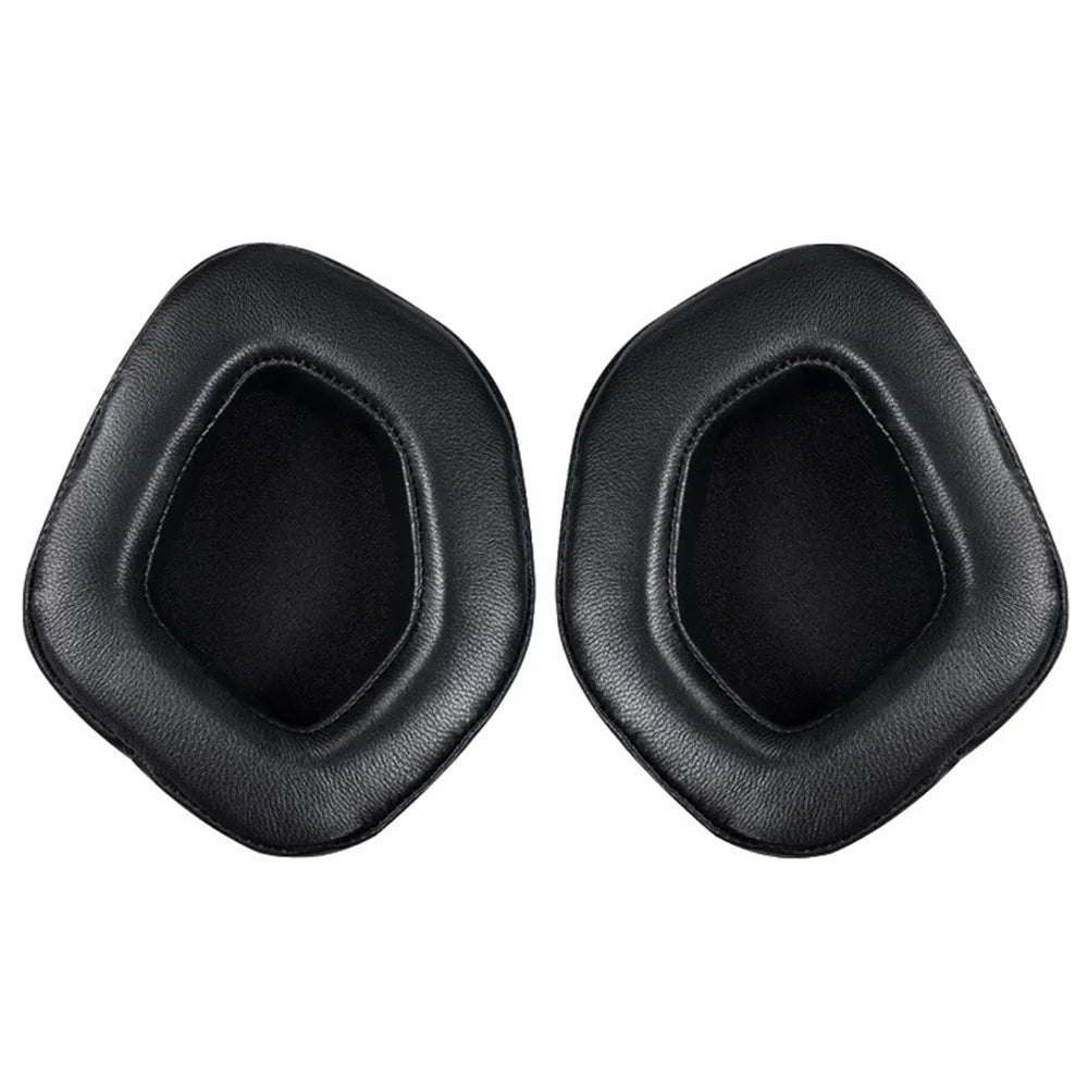 1 Pair Ear Pads for Alienware AW988 Headphones Lambskin Leather Replacement Earmuffs Ear Cushion - 1