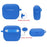 5Pcs/Set For Apple AirPods 3 Portable Protective Case Set Earbuds Soft Silicone Protector Kit with Keychain/Earphone Holder/Anti-lost Neck Strap/Storage Case - White - 5