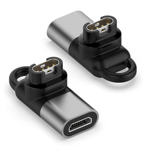 Garmin Watch Charger to Micro UBS Adapter Compatible with Garmin Fenix 7 / Venu 2 Plus / Instinct 2 / vivoactive 5 / Venu 3 / Venu 3S / Tactix7 AMOLED - 1