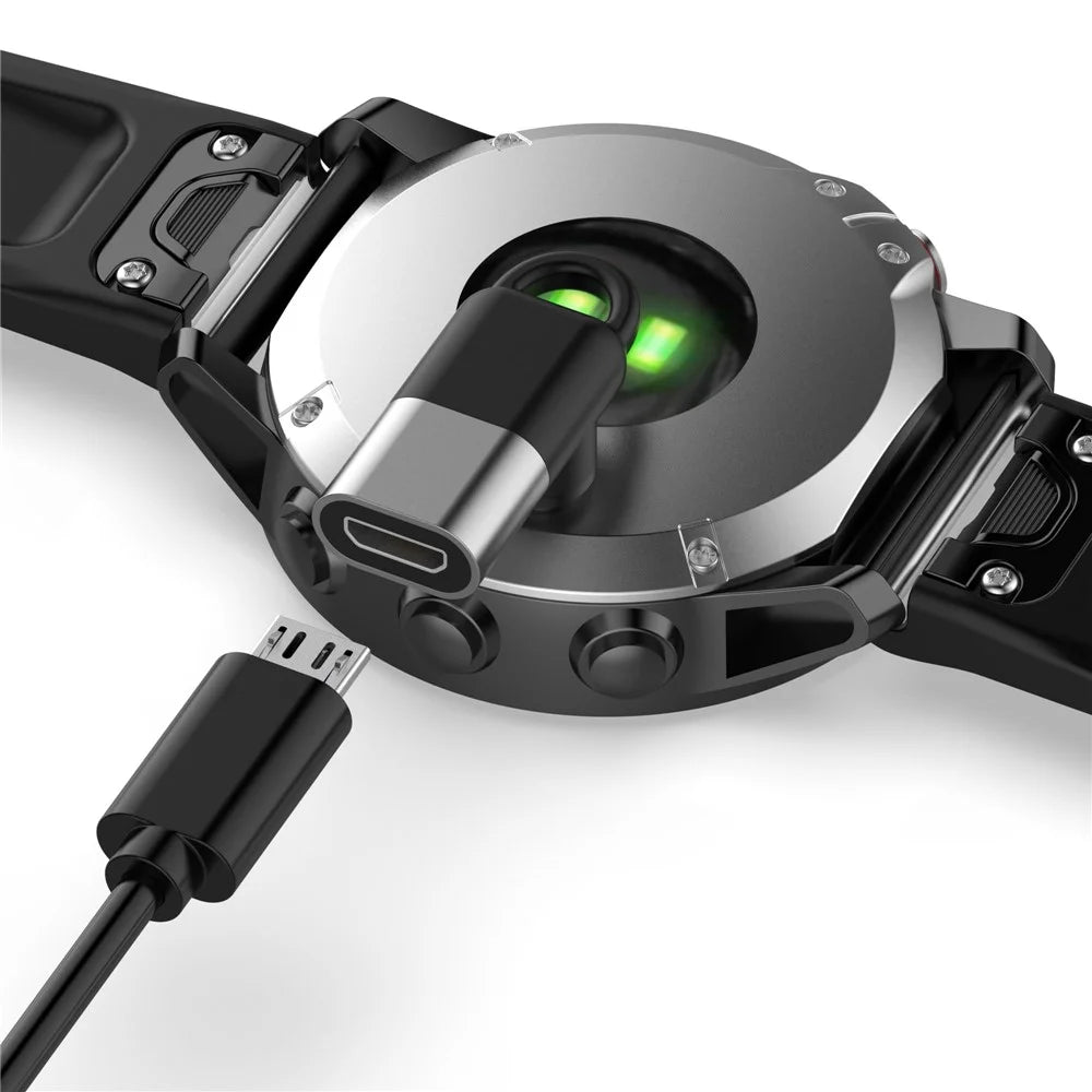 Garmin Watch Charger to Micro UBS Adapter Compatible with Garmin Fenix 7 / Venu 2 Plus / Instinct 2 / vivoactive 5 / Venu 3 / Venu 3S / Tactix7 AMOLED - 7