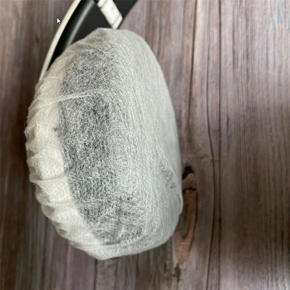 100Pcs/Set Non-Woven Sanitary Headset Ear Cover Disposable Stretch Covers Dust-proof for On-Ear Headphones with 6.5-7.5cm Earpads - 7