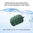 For Sony LinkBuds Earphone Silicone Case Solid Color Earbuds Charging Box Protective Cover with Buckle - Blackish Green - 6