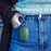 For Sony LinkBuds Earphone Silicone Case Solid Color Earbuds Charging Box Protective Cover with Buckle - Blackish Green - 7