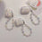 For Apple AirPods 3 Stylish Flower Pattern Bluetooth-compatible Earphone TPU Protective Cover Flower Hand Strap Design Case - 6