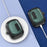For Google Pixel Buds A Bluetooth-compatible Earbuds Protective Case Snap-on Lid Design Anti-drop Earphone Cover with Hanging Buckle - Green - 4