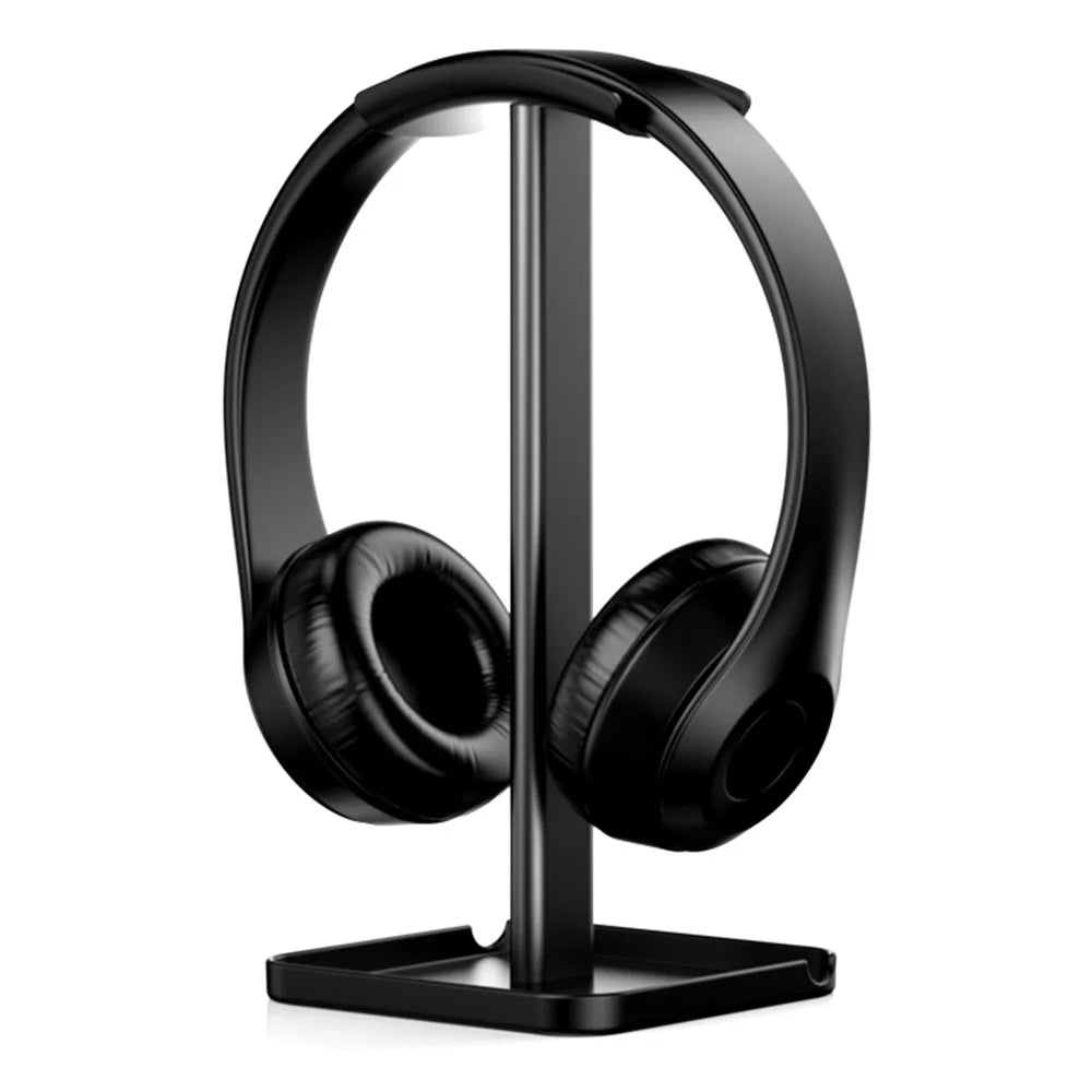 Z10 Desktop Over-ear Headphone Stand ABS+TPU Headset Holder Mount with Solid Base - Black - 4