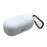 For Bose Sport Earbuds Bluetooth-compatible TWS Earphone Silicone Cover Drop-proof Case with Anti-lost Buckle - White - 1