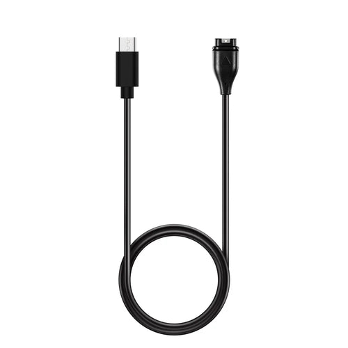 1m Smart Watch Charging Cable for Garmin Lily 2 Active / Fenix 7 / 7X / 7S / Descent G1 / Tactix 7 Type-C Charging Data Cord (India Plug Type-C) - 1
