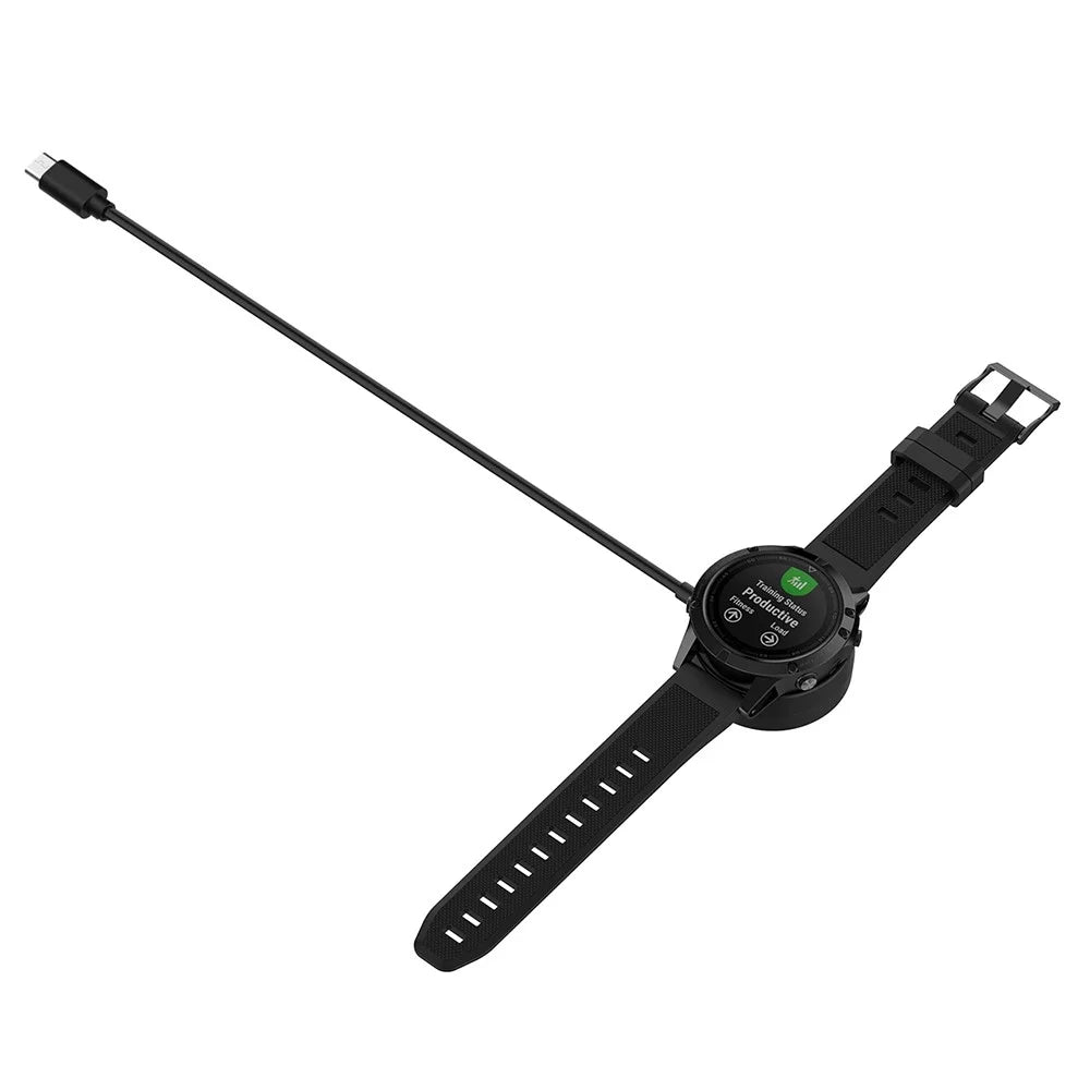 For Garmin vivoactive 5 / Venu 3 / Venu 3S / Tactix7 AMOLED Type-C Charging Cable Smart Watch Charger (without Magnetic Function But with Data Function) - 2
