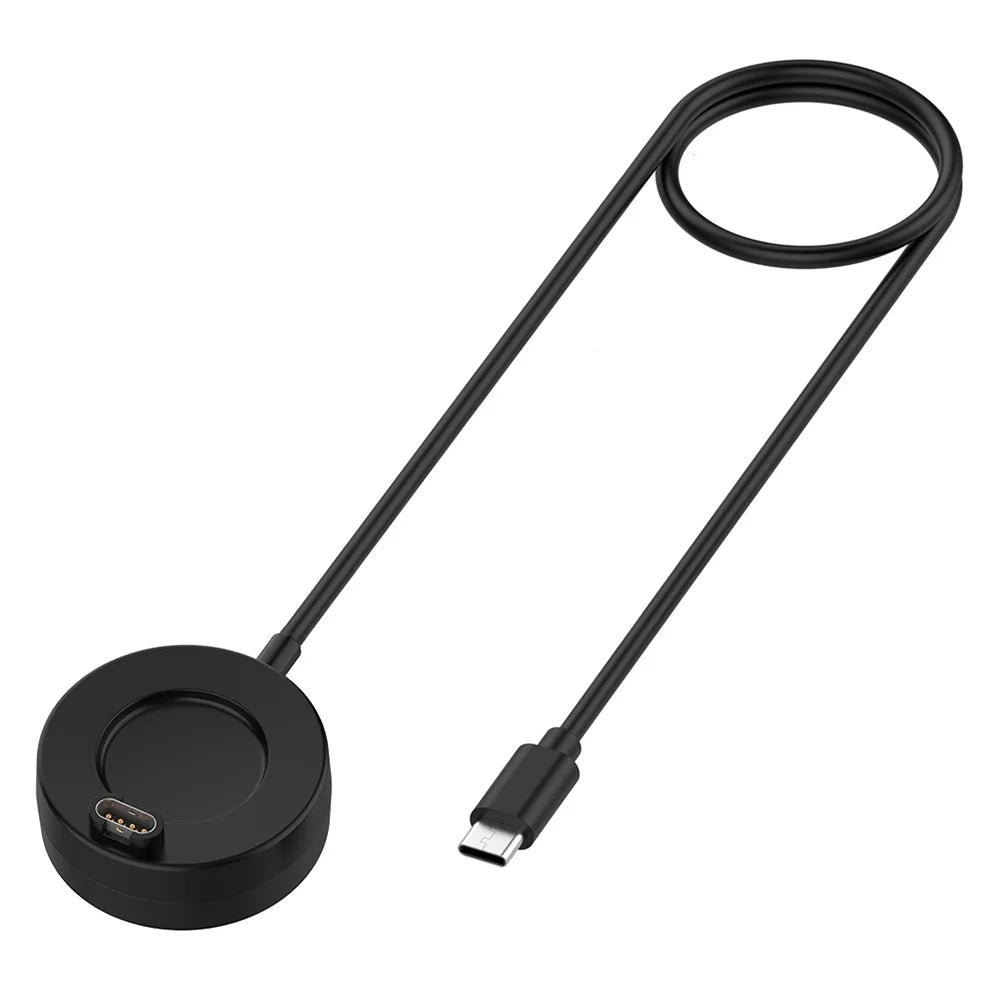 For Garmin vivoactive 5 / Venu 3 / Venu 3S / Tactix7 AMOLED Type-C Charging Cable Smart Watch Charger (without Magnetic Function But with Data Function) - 5