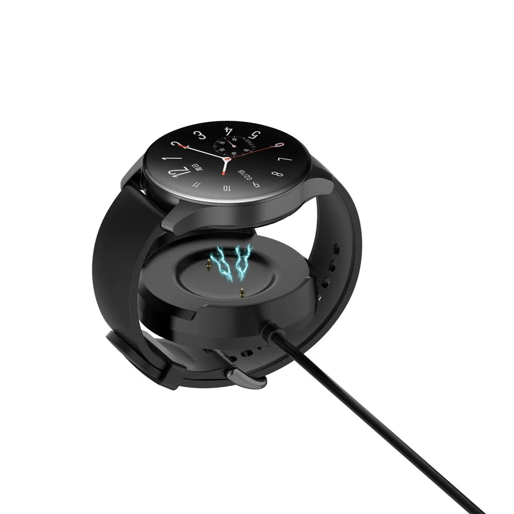 WA2156A Smart Watch Charger for vivo Watch 2, Magnetic 1m USB Charging Cable Charging Pad - 4