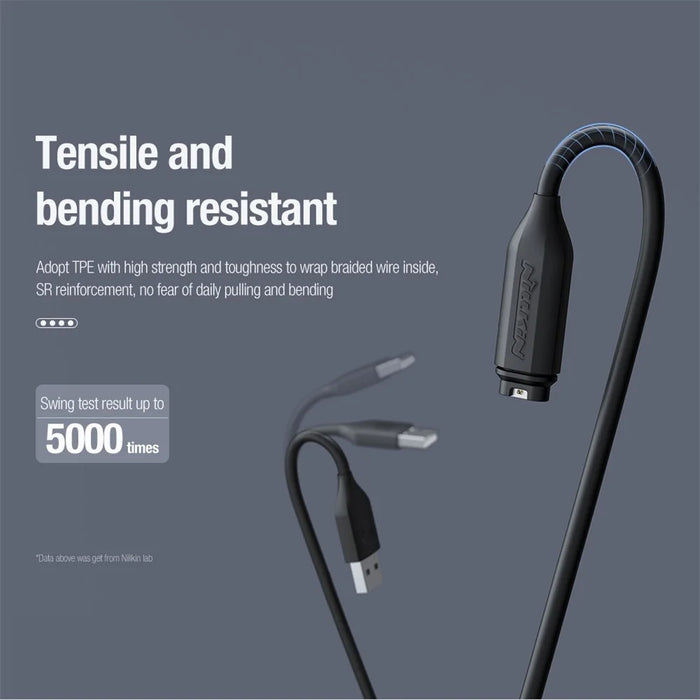 NILLKIN 1m for Garmin Smart Watch USB Power Cord Fast Charging Cable - 7