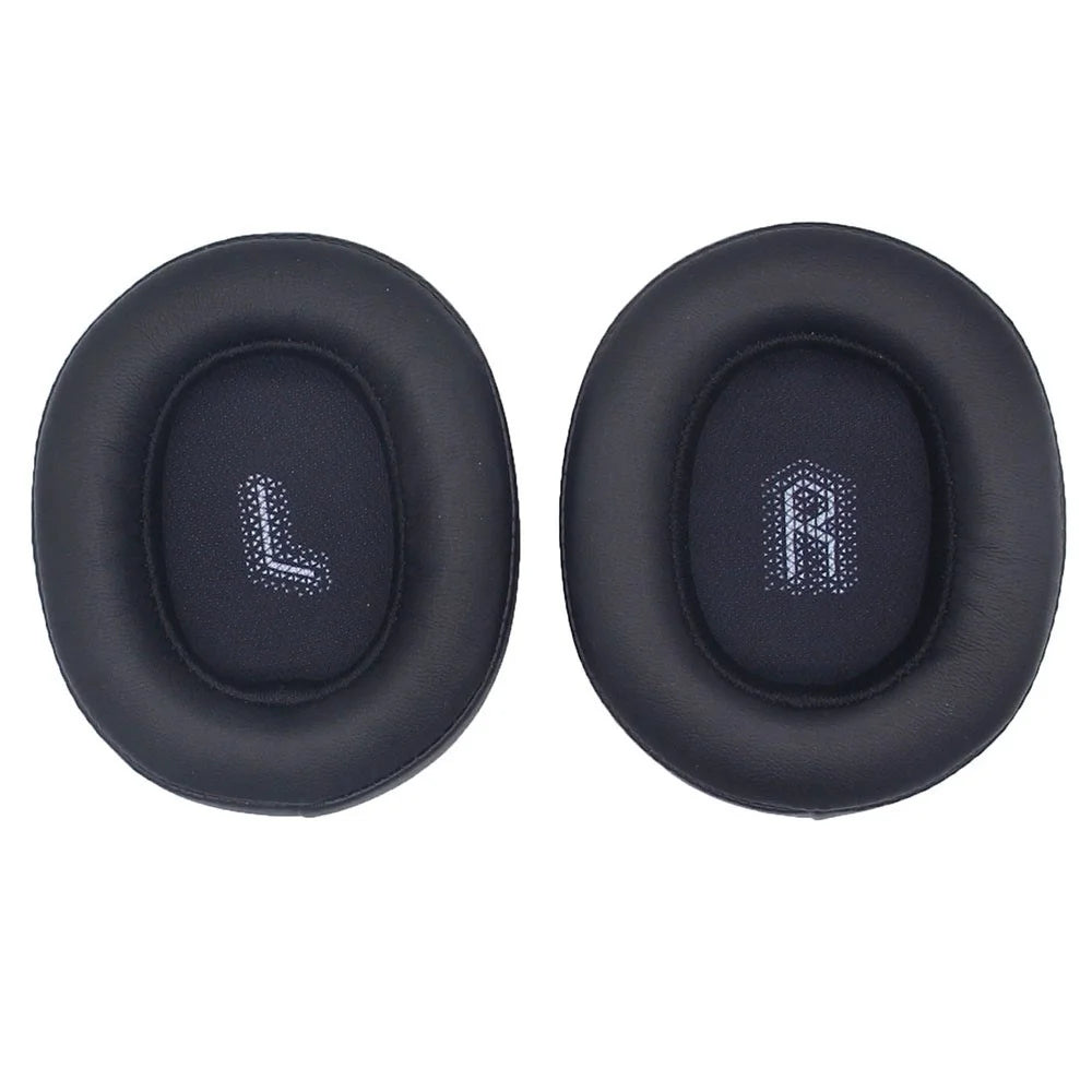 JZF-327 1Pair Headset Earpads for JBL E55BT Protein Leather Headphones Ear Cushions Replacement Ear Cups - Black - 1