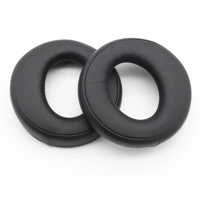 JZF-233 1 Pair for Sony PS4 PS3 PSV PC Gold Wireless Headset 7.1 Replacement Ear Cups Earpads Protein Leather Headphone Ear Cushion - Black - 3
