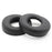 JZF-233 1 Pair for Sony PS4 PS3 PSV PC Gold Wireless Headset 7.1 Replacement Ear Cups Earpads Protein Leather Headphone Ear Cushion - Black - 7