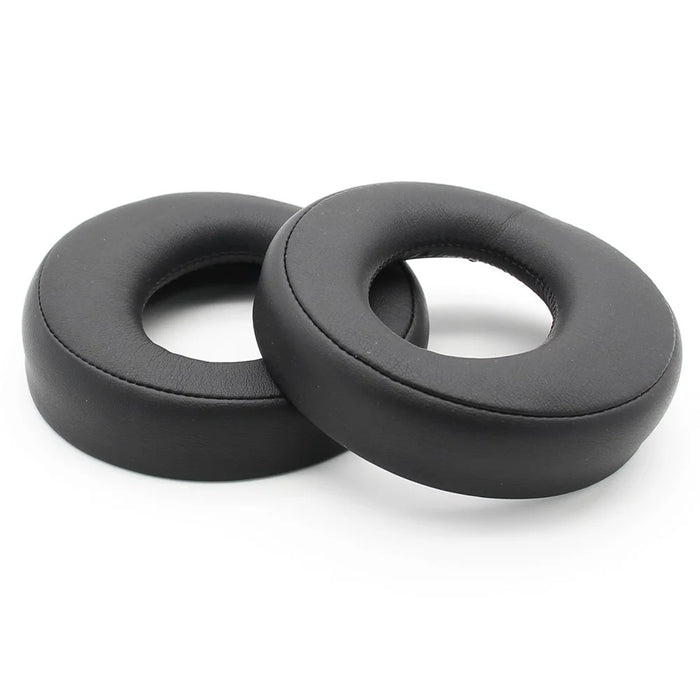 JZF-233 1 Pair for Sony PS4 PS3 PSV PC Gold Wireless Headset 7.1 Replacement Ear Cups Earpads Protein Leather Headphone Ear Cushion - Black - 7