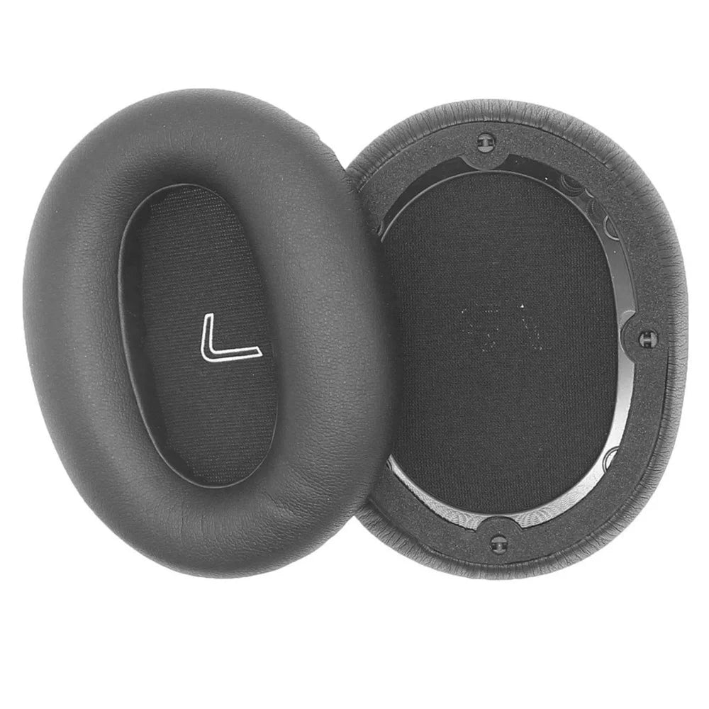 JZF-380 One Pair Earpads for EDIFIER W860NB Headphone Soft Protein Leather Cushions Replacement Earphone Accessories - Black - 4