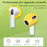 1 Pair Silicone Earphone Ear Caps for Apple AirPods 3, Bluetooth-compatible Earbuds Ear Tips Protective Covers - Mint Green - 5
